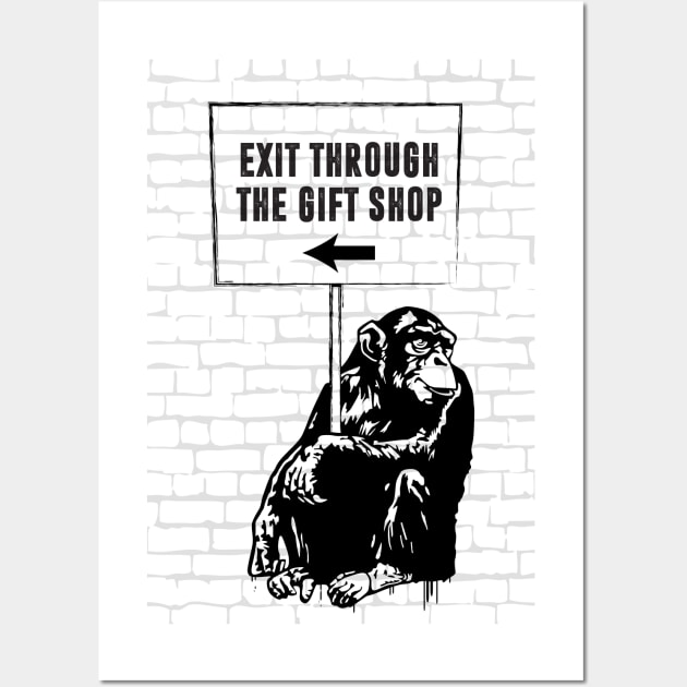 Exit Through the Gift Shop - Alternative Movie Poster Wall Art by MoviePosterBoy